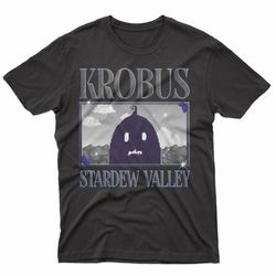 stardew krobus vintage shirt, food spirit stardew valley shirt, stardew valley character photo shirt-132