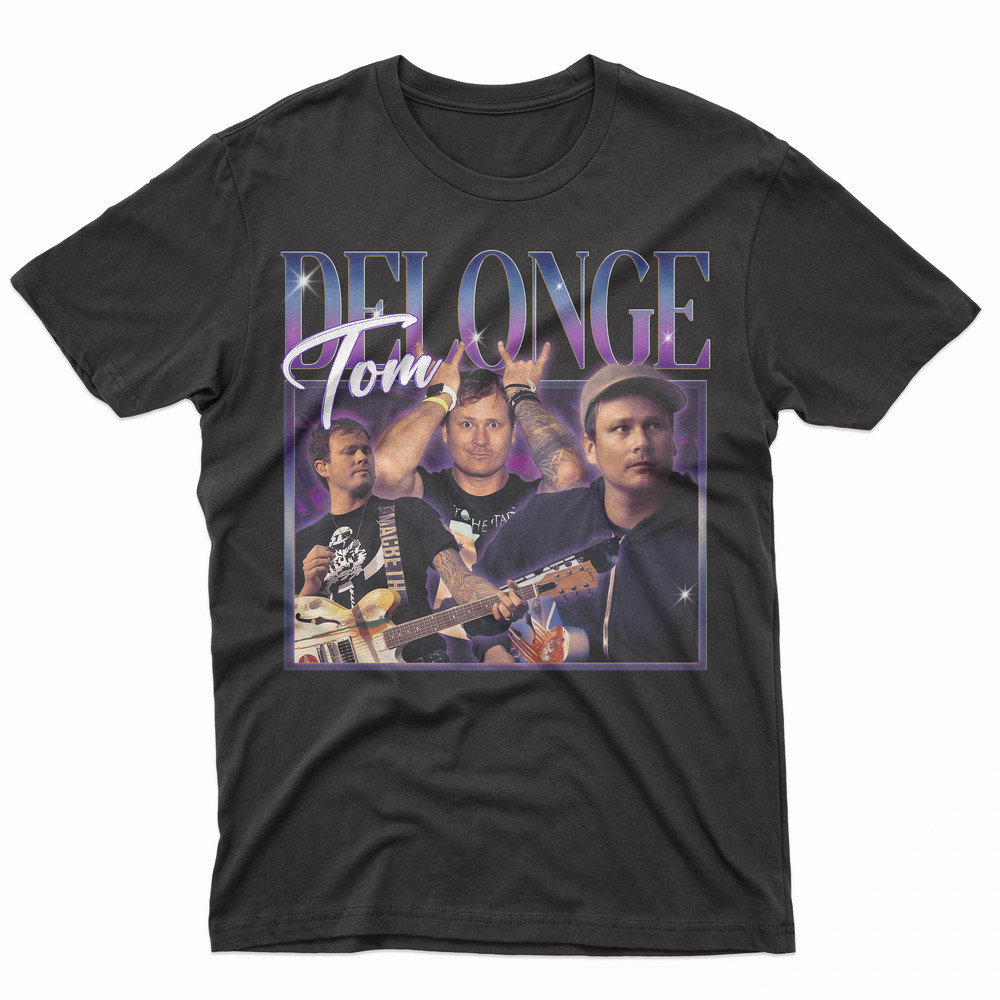 TOM DELONGE Vintage Shirt Tom DeLonge Homage T-shirt Tom DeLonge Fan Tees Tom DeLonge Retro 90s Sweater Tom DeLonge Merch Gift 2.jpg
