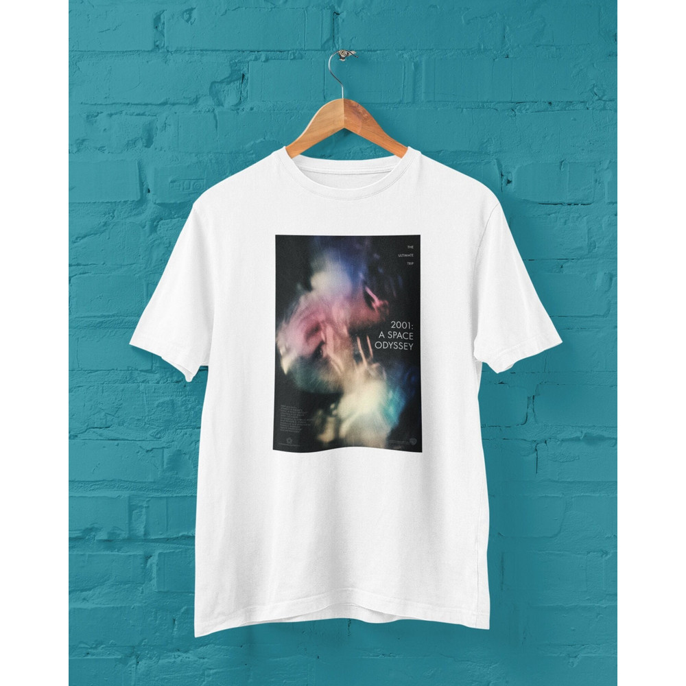 2001 A Space Odyssey Stanley Kubrick Movie Poster Unisex Tshirt.jpg