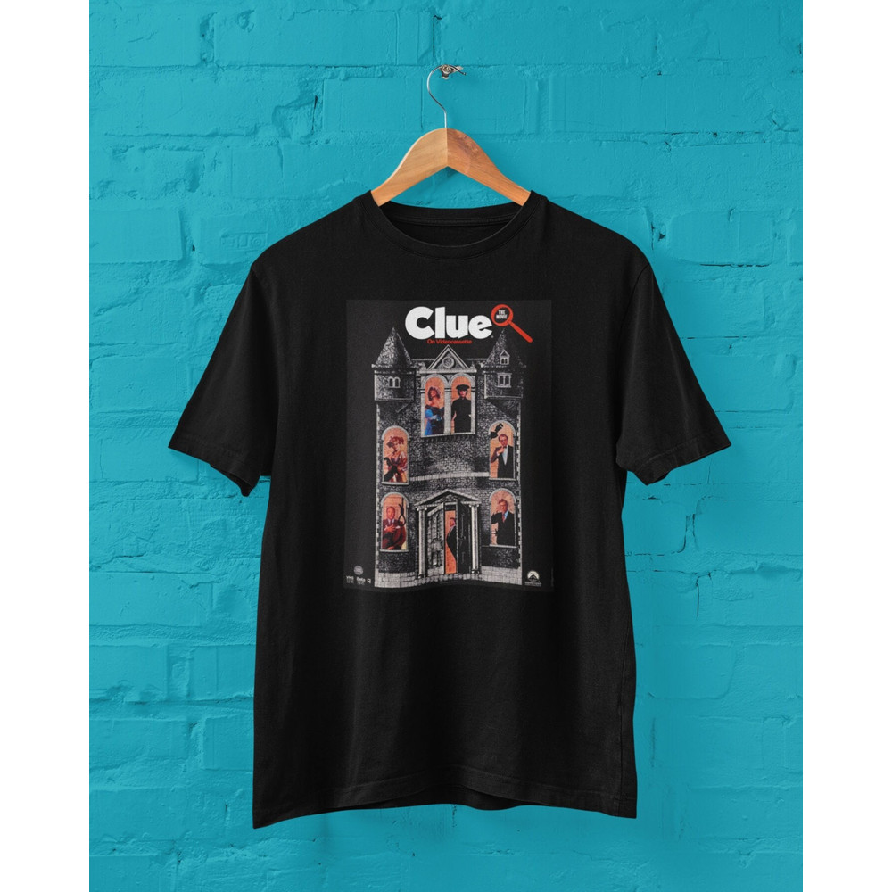Clue Movie Poster Unisex Tshirt 1.jpg