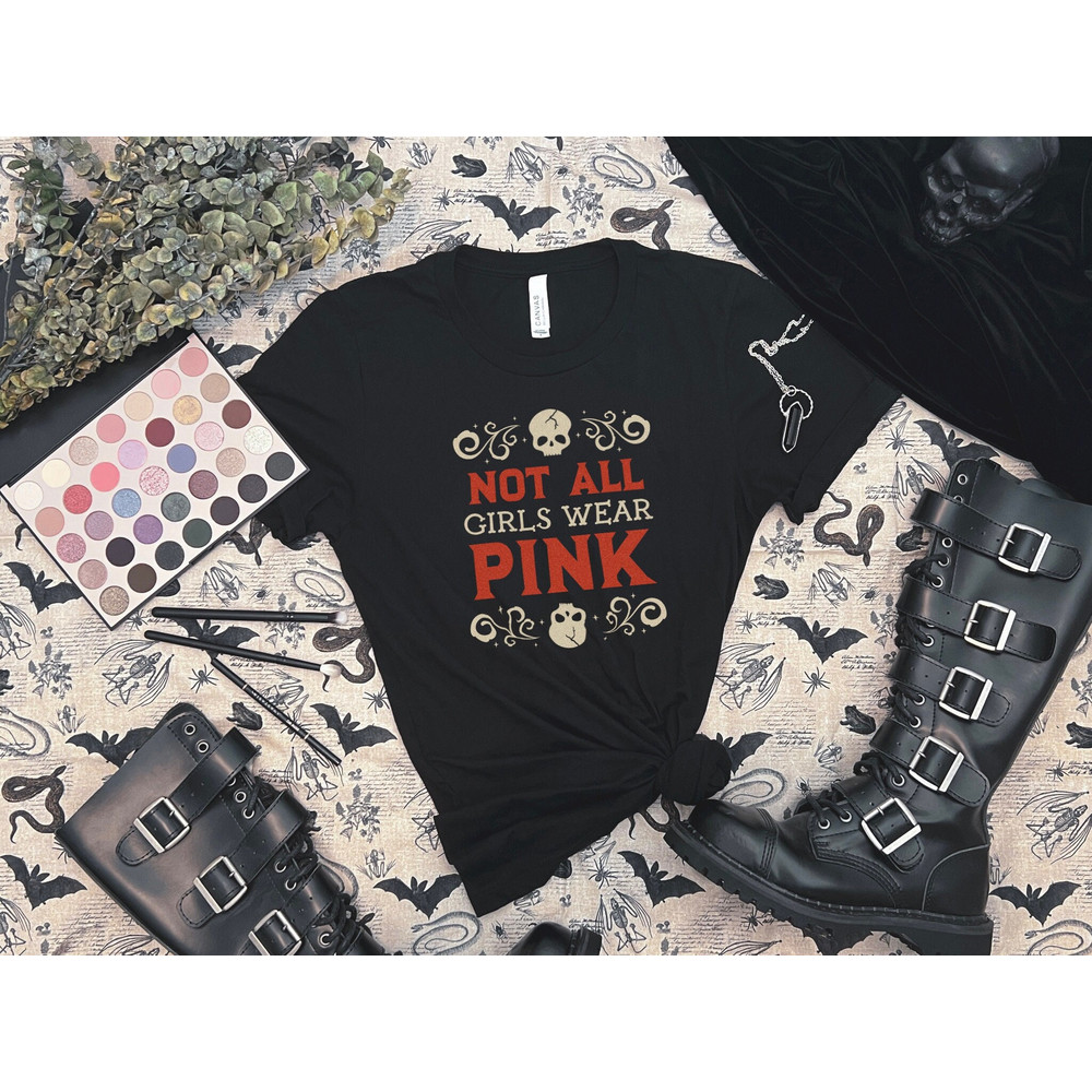 Goth Girl Shirt, Witty And Dark Humor Tee For Emo Styles, Sassy And Quirky Casual Top, Minimalistic Women's Clothing, Grunge Inspired Tshirt.jpg