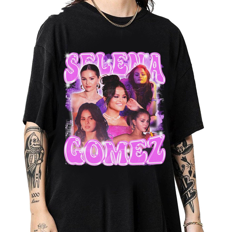 Selena Gomez Retro 90s Vintage Bootleg Shirt, Team Selena, Pop Tee, Trending Shirt, Selena Gomez Fan Gift, Selena Merch Tee, Single Soon.jpg