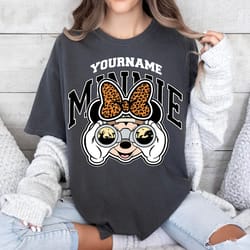 custom minnie animal kingdom shirt, mickey and friends disney safari shirt, minnie matching safari mode tee