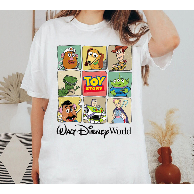 Disney Toy Story Shirt, Toy Story Group Shirt, Cool Toy Story Characters Shirt, Woody Shirt, Disney Gift Shirt, Toy Story Gift Shirt.jpg