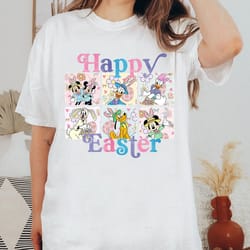 mickey and friends easter shirt, easter shirt, easter bunny shirt