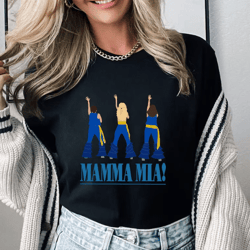 here we go again, donna and the dynamos dancing queen shirt, donna and the dynamos t-shirt