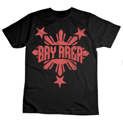 bay area stars sun filipino symbol shirt, pinoy style grunge texture graphic art