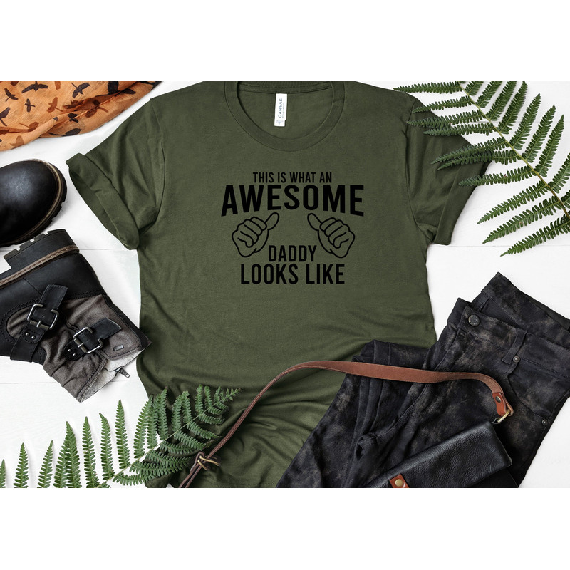 Awesome daddy Shirt, Dad Shirt - Daddy Shirt - New Dad shirt - Dad Tshirt - Daddy Tshirt - Father's Day Shirt -Best Dad shirt -free shipping.jpg