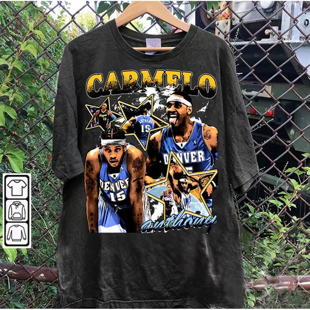 Vintage 90s Graphic Style Carmelo Anthony Shirt - Carmelo Anthony Sweatshirt - Retro American Basketball Tee For Man and Woman Unisex TShirt.jpg