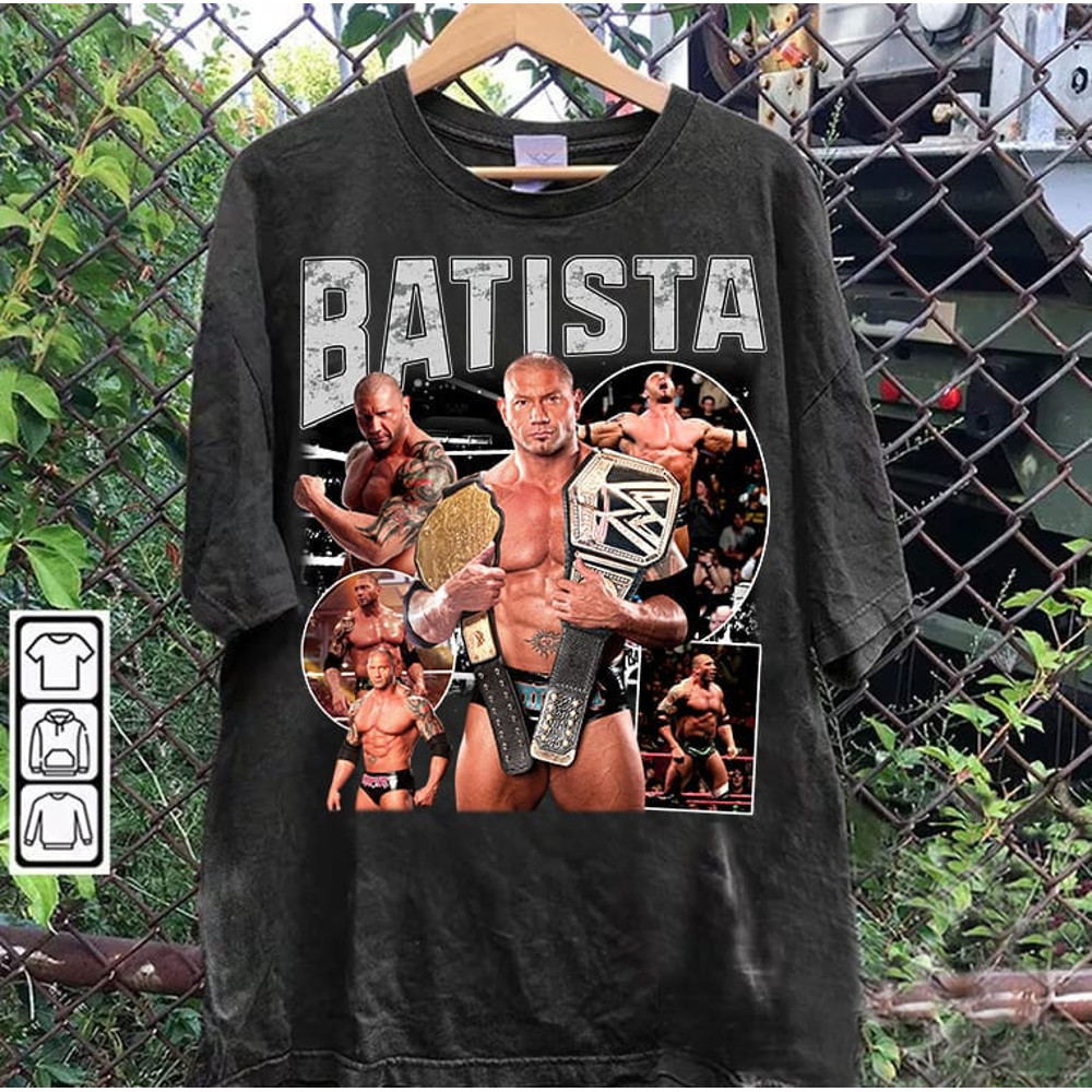 Vintage 90s Graphic Style Dave Bautista Shirt - Dave Bautista Sweatshirt - American Professional Wrestler Tee For Man and Woman Unisex Shirt.jpg