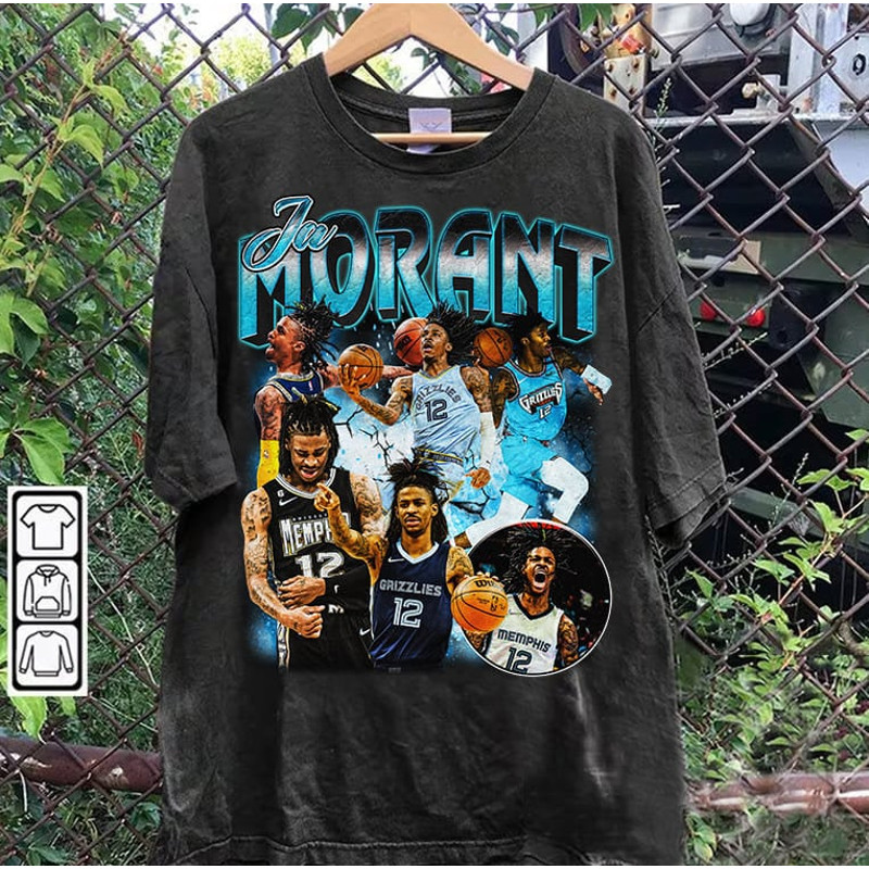 Vintage 90s Graphic Style Ja Morant T-Shirt - Ja Morant Vintage Sweatshirt - Stephen Curry Vintage Tee For Man and Woman Unisex T-Shirt.jpg