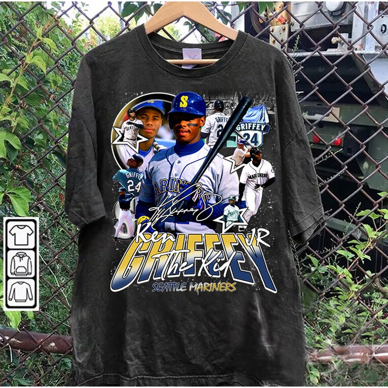 Vintage 90s Graphic Style Ken Griffey Jr T-Shirt - Ken Griffey Jr Baseball Tee - Ken Griffey Jr Vintage Tee For Man and Woman Unisex T-Shirt.jpg