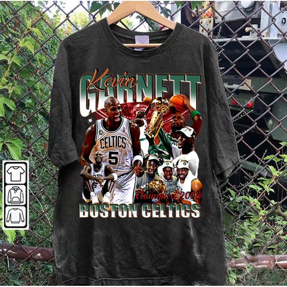 Vintage 90s Graphic Style Kevin Garnett Shirt - Kevin Garnett Basketball Tee - Kevin Garnett Vintage Tee For Man and Woman Unisex T-Shirt.jpg