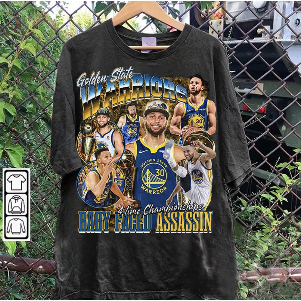 Vintage 90s Graphic Style Stephen Curry T-Shirt - Stephen Curry Basketball Tee - Stephen Curry Vintage Tee For Man and Woman Unisex T-Shirt.jpg