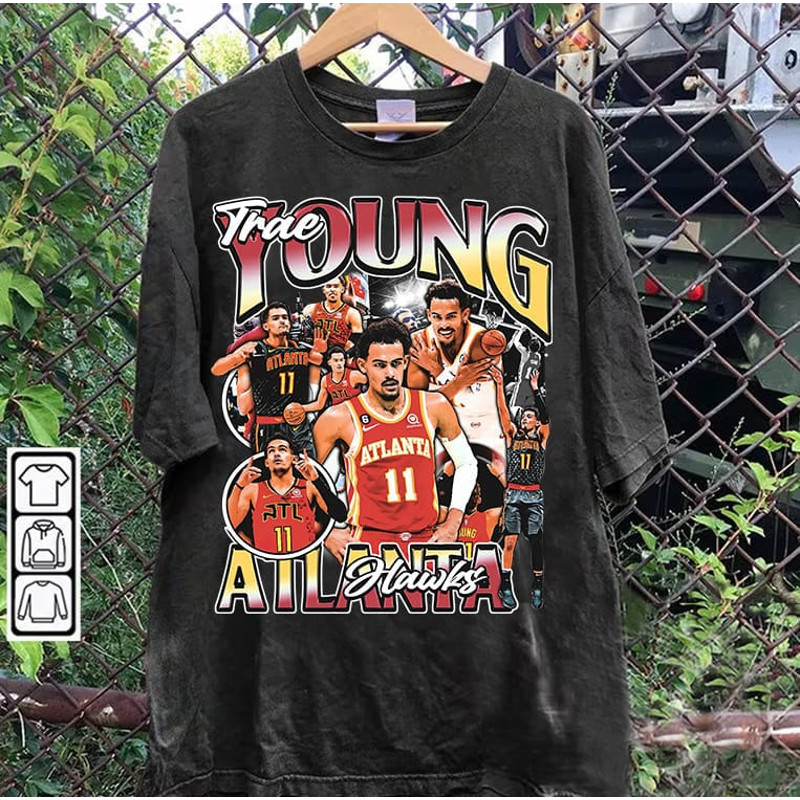 Vintage 90s Graphic Style Trae Young T-Shirt - Trae Young Vintage Sweatshirt - Stephen Curry Vintage Tee For Man and Woman Unisex T-Shirt.jpg