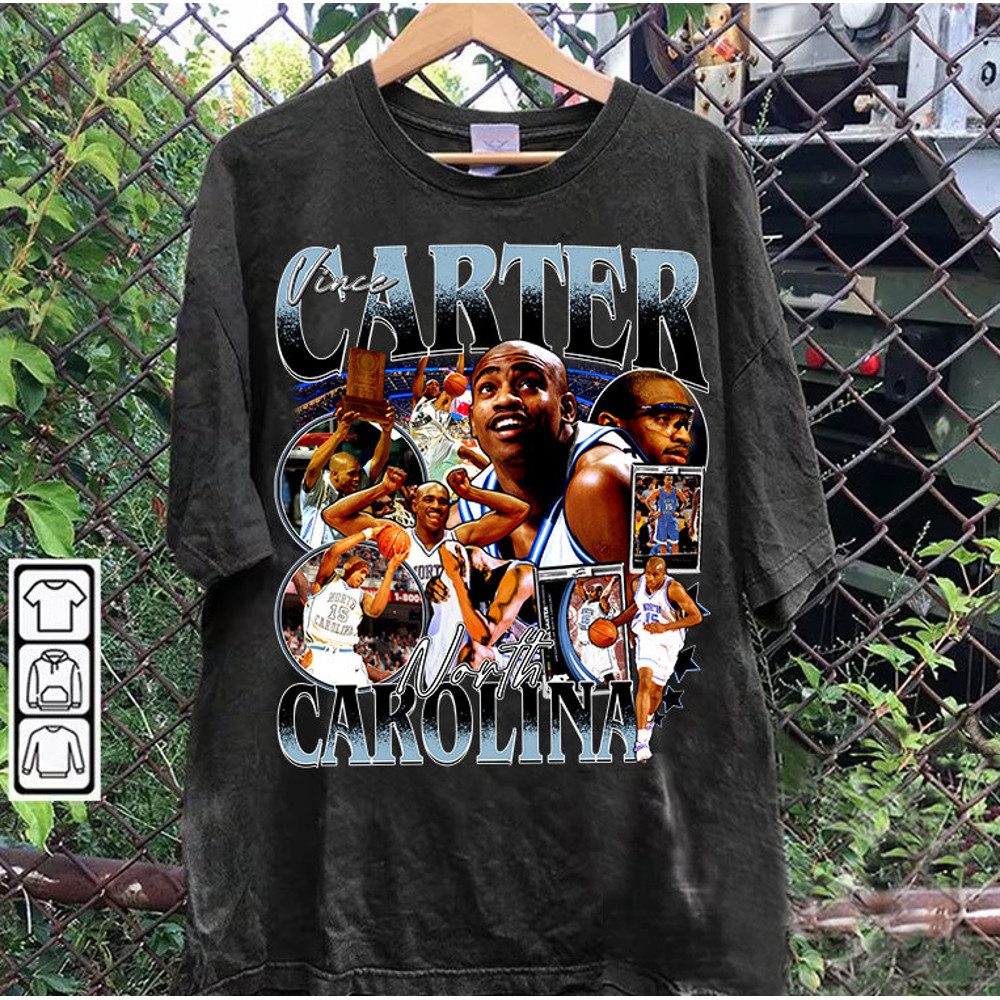 Vintage 90s Graphic Style Vince Carter T-Shirt - Vince Carter Basketball Tee - Vince Carter Vintage Tee For Man and Woman Unisex T-Shirt.jpg