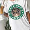 Cats And Coffee Graphic Tee, Funny Coffee Chain Parody Shirt.jpg