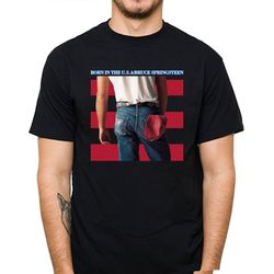 bruce springsteen t-shirt, bruce springsteen born in the usa world tour t-shirt, bruce springsteen and e street 2024