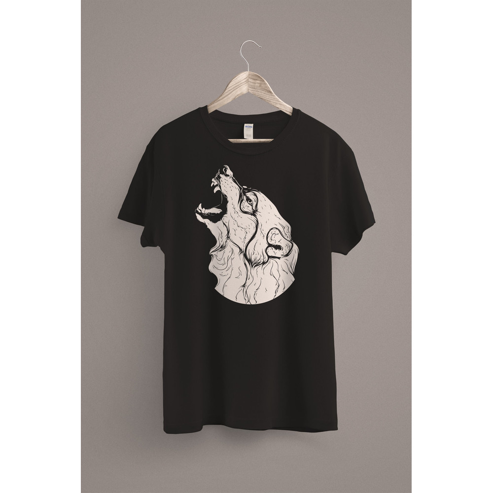 Fenrir Wolf Shirt, Asatru, Pagan Clothing, Viking Clothing, Celtic, Dark Mori, Norse Mythology, Norse Pagan, Heathen.jpg