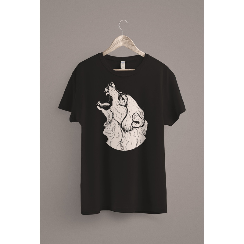 Fenrir Wolf Shirt, Asatru, Pagan Clothing, Viking Clothing, Celtic, Dark Mori, Norse Mythology, Norse Pagan, Heathen.jpg