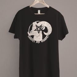 sinners are winners shirt black metal death metal