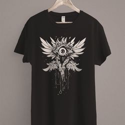 weirdcore eyeball t-shirt dreamcore aesthetic grunge clo