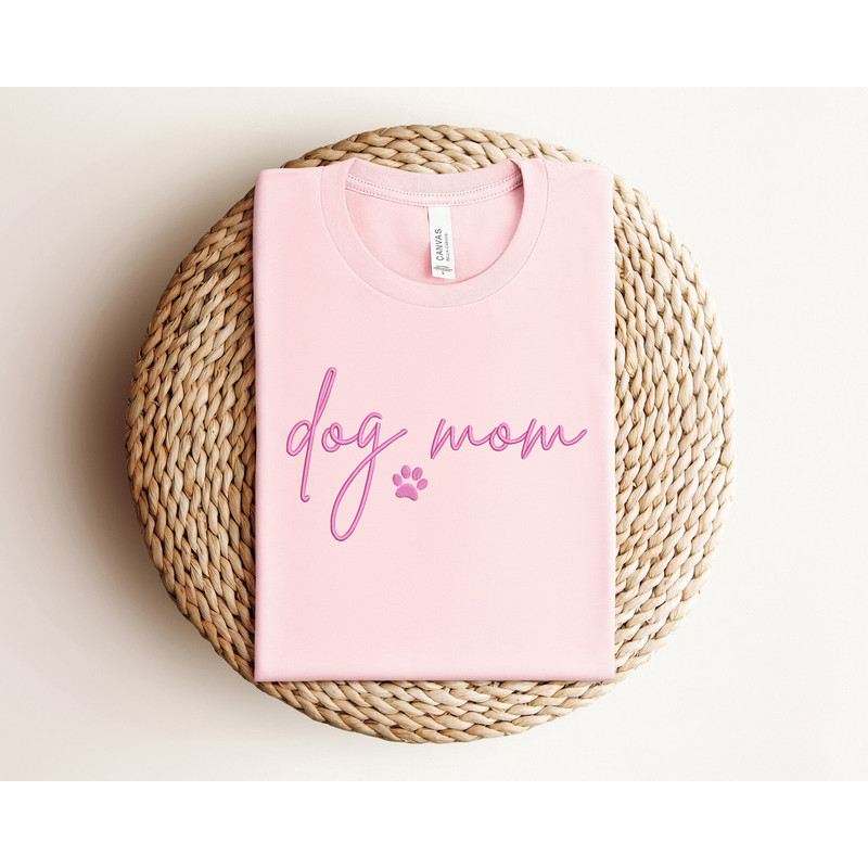 Embroidered Dog Mom Shirt, Embroidered Mom Shirt, Embroidered Gift For Dog Mom Shirt, Embroidered Dog Mom Sweatshirt, Mothers Day Gift.jpg