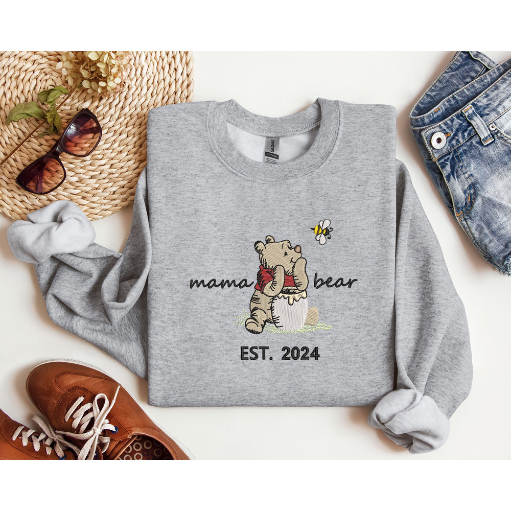 Embroidered Mama Bear Shirt, Mama Bear Sweatshirt, Embroidered Gift For Mama Shirt, Mothers Day Gift, Cute Mama Shirt, Cute Mama Sweatshirt.jpg