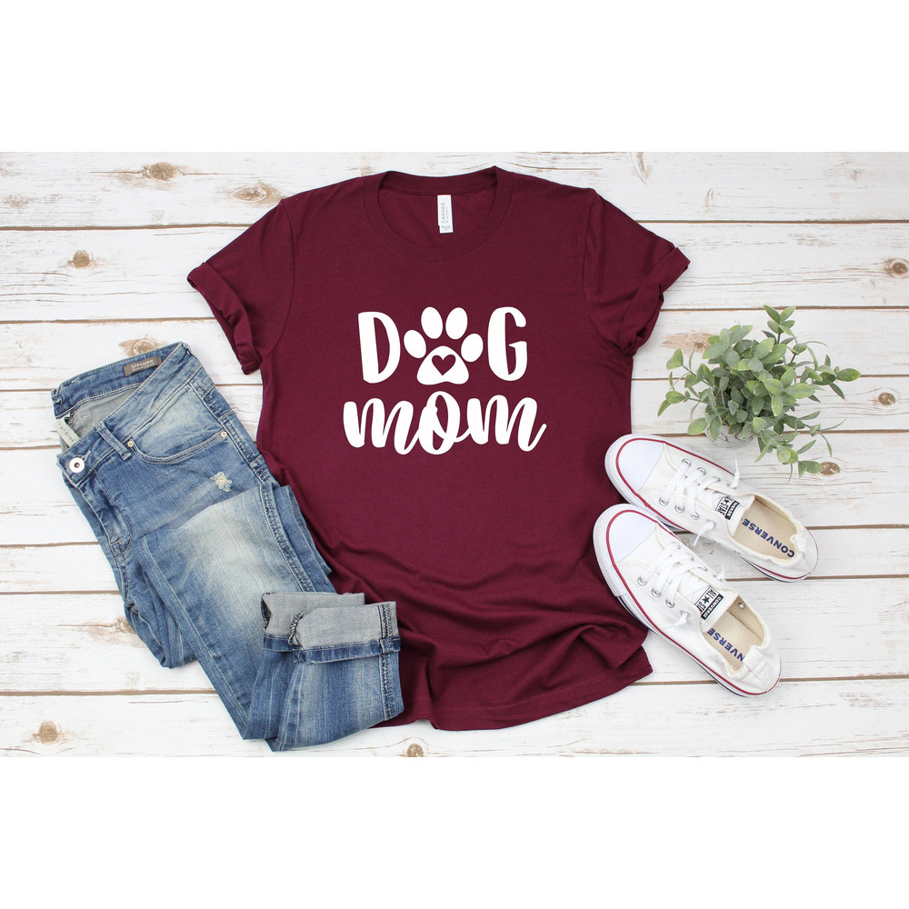 Dog Mom Shirt, Dog Mama Shirt, Dog Mom Gift, Dog Mom T shirt, Dog Mom T-Shirt, Dog Mom Tee, Fur Mama, Dog Mom Shirt for Women.jpg