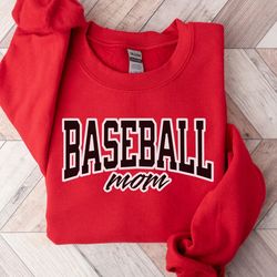 baseball mom sweatshirt, game day sweatshirt, baseball mama