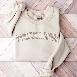 soccer mom sweatshirt, soccer sweatshirt, soccer mom crewnec