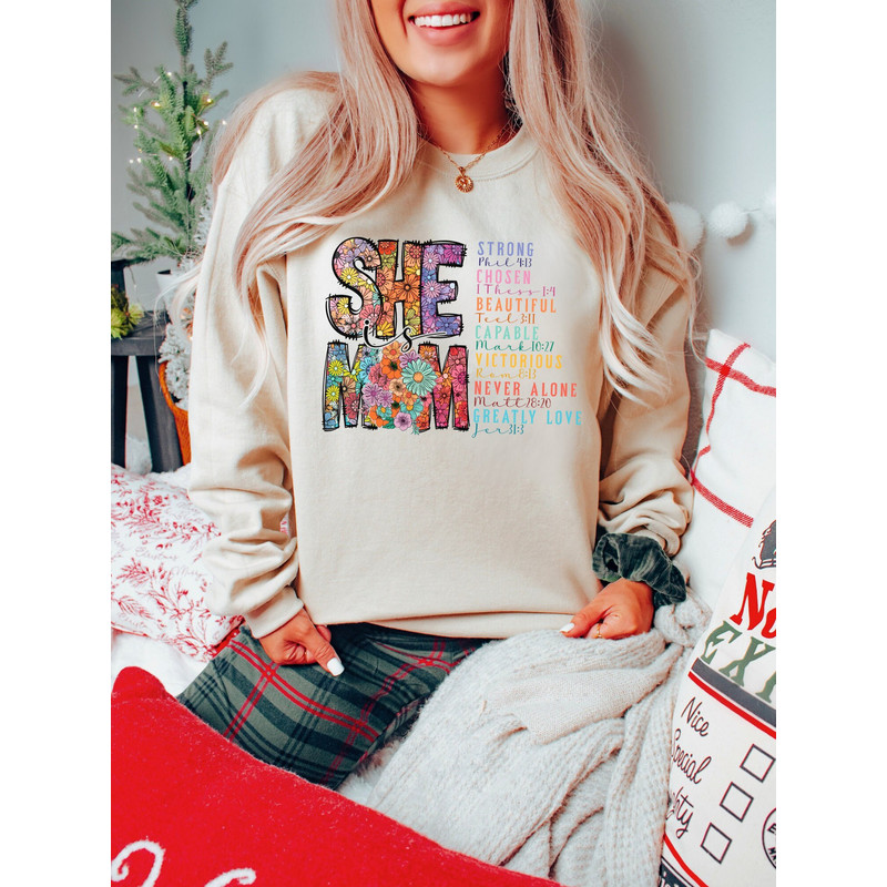 Religious Mama Faith Christian  Sweatshirt, Mothers Day Hoodie, Christian Mama Sweater, Trendy Christian Mom Sweatshirt, Faithful Mom Shirt.jpg