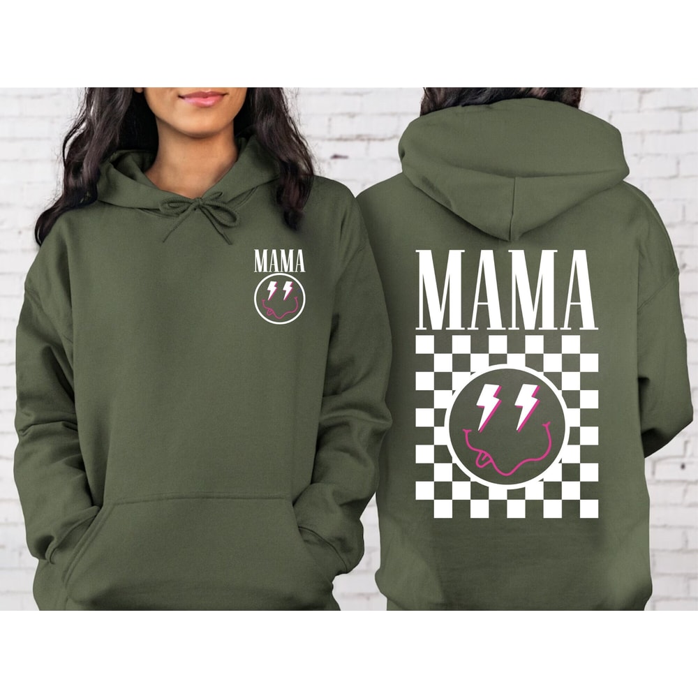 Retro Mama Sweatshirt Gift For Mother's Day, Mama Sweatshirt, Boho Mothers Day Gift, Baby Shower Gift For Mom, Happy Face Sweatshirt,.jpg