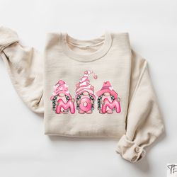 mom gnome sweatshirt, mom gnome shirt, mama gnome crewneck,