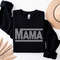 Checkered Vans Mama Shirt, Mother's Day Gift, Gift For Mother, Retro Mama Varsity Sweatshirts, Nana TShirt, Mama Crewneck, New Mom Gift.jpg