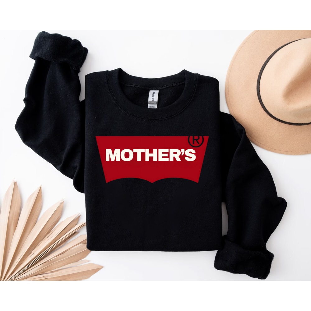 Custom MOTHER'S Sweatshirt, Mothers Day Gift, Personalized Minimalist Gift, Grandma Sweater, Trendy Boho Mama Shirt, Retro Unisex Crewneck.jpg