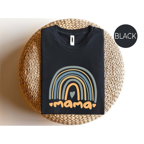 Mama Rainbow Shirt, Mom Shirt, Mothers Day Shirt, Pregnancy Announcement Shirt, Mother's Day Gift Shirt, Mom Shirt, Gift For Mother's Day.jpg