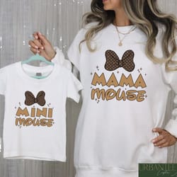 disney mama and mini matching shirts, disneyland mom daughter trip shirt