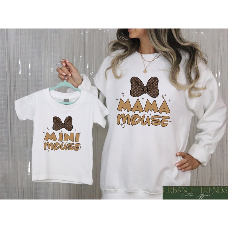 Disney Mama and Mini Matching Shirts, Disneyland Mom Daughte | Inspire ...