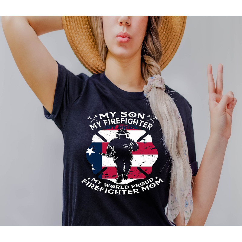 My Son My Firefighter Hero Proud Firefighter Mom Mother Shirt,,Funny Mom Tshirt -Mom Birthday Gift Shirt,Mama Gift Shirt,Wife Shirt,.jpg