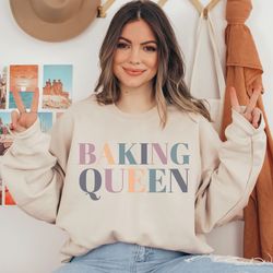 Baking Sweatshirt, Baking Shirts, Baker Shirts, Baking Sweater, Chef Gift