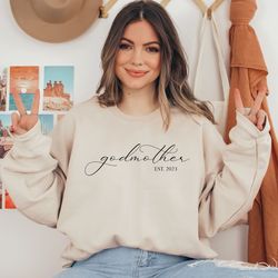 custom god mother shirt, god mother sweatshirt, god mother gift,godmot