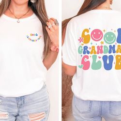 Cool Grandmas Club Comfort Colors Shirt, Promoted To Grandma, New Gran