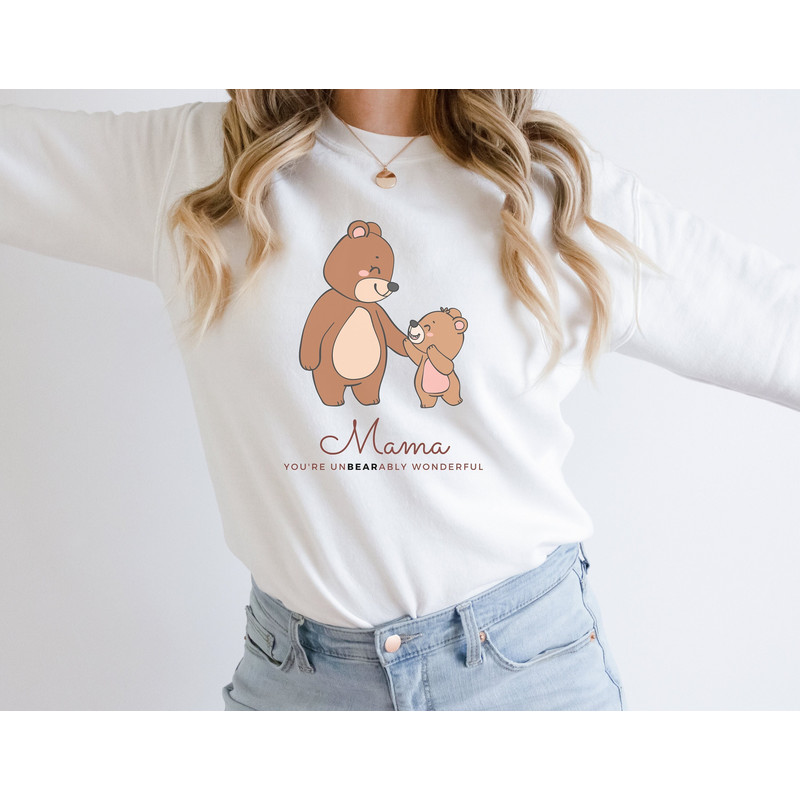 Mama Bear Sweat, Mothers Day Gift, Gift For Mom, Animal Lover Sweat, Cute Mama Sweat, Mom Life, Grandma Gift, Cute Mom Sweater, Gift for Her.jpg