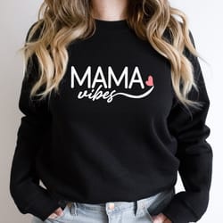 mama vibes sweatshirt , retro mama sweatshirt, groovy mama sweatshirt,