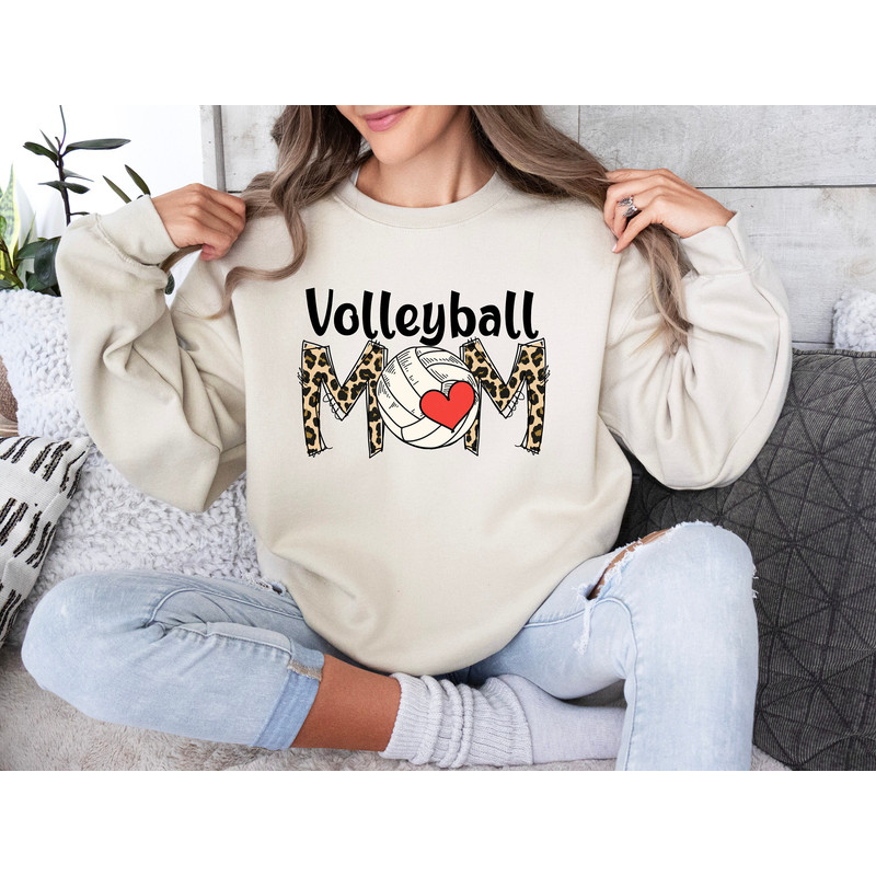 Volleyball Mom Sweatshirt, Volleyball Mama Sweater, Volleyball Mama Crewneck, Volleyball Mom Sweater, Gift for Mama, Mom Gifts, Gift for Her.jpg