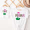 Golf Birthday Shirt Girl, 1st Birthday Outfit, Hole in One Birthday Party, Pink and Green Matching Family, Mommy and Me Shirts.jpg