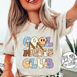 bluey cool mom club shirt, in my bluey mom era shirt, bluey chilli heeler shirt, bluey mom shirt, bluey mum gift