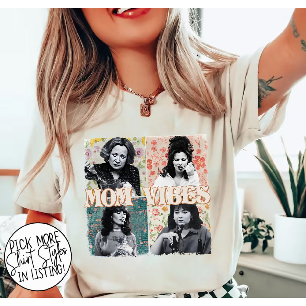 Mom Vibes Shirt, Funny Mom Shirt, Retro Funny Mom Shirt, Mom Life Shirt, Gift For Mom, Mother's Day Gift, Cool Mom Gifts, Vintage Mom 90s.jpg