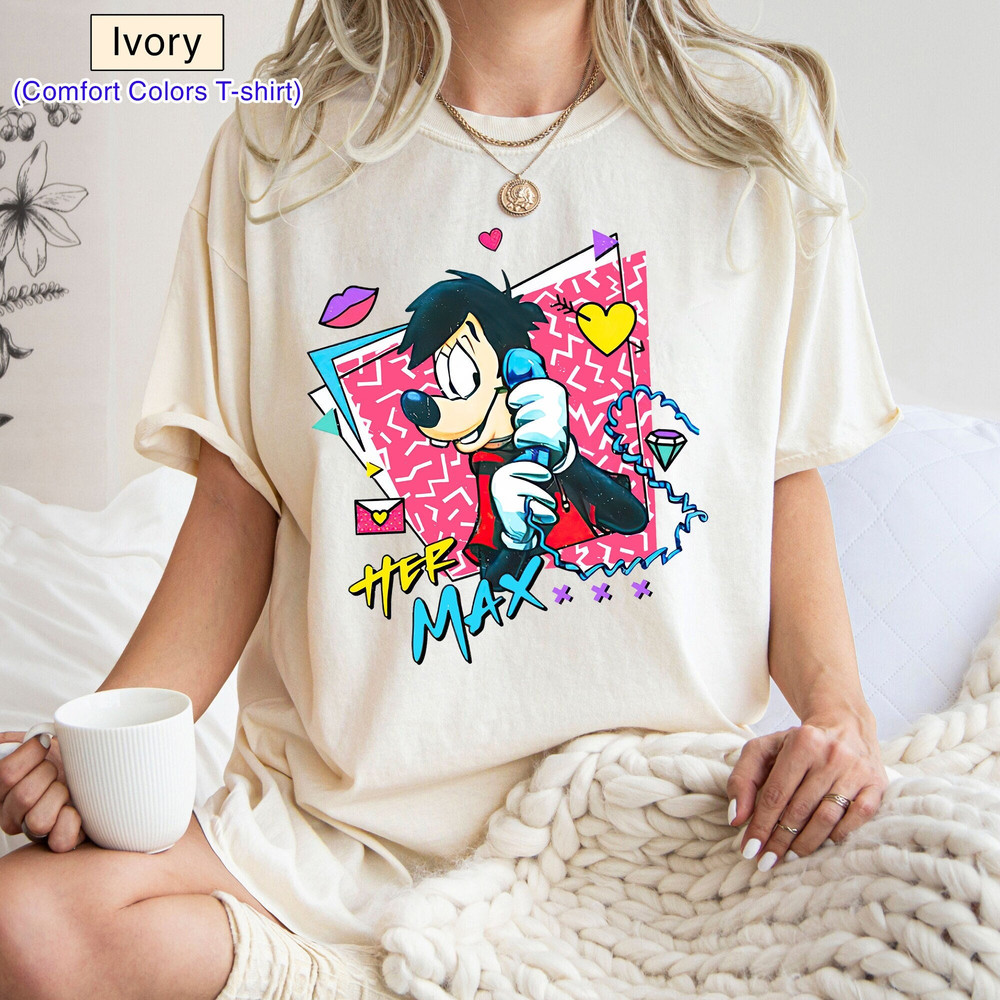 Disney A Goofy Max Movie Shirt, Max Roxanne Powerline Tee, Goofy Shirt, WDW Magic Kingdom Family Vacation Holiday Gift.jpg